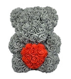 Baby Heart Rose Bear