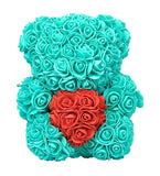 Baby Heart Rose Bear