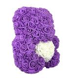 Baby Heart Rose Bear